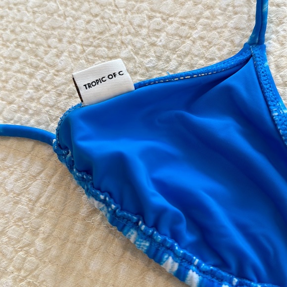 TROPIC OF C Praia Bikini Set  - Mystic Blue - NWOT - Picture 8 of 10
